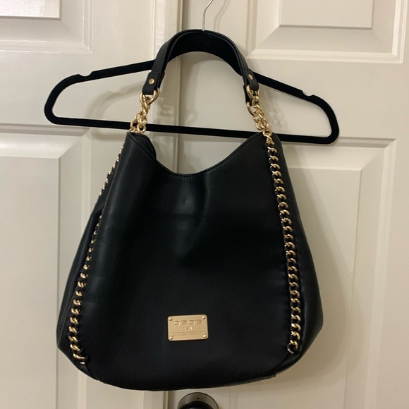 New✨BEBE✨LARGE VEGAN SHOULDER BAG✨14.5" LONG X 12.5" TALL X 4.5" DEEP✨ - Picture 1 of 7